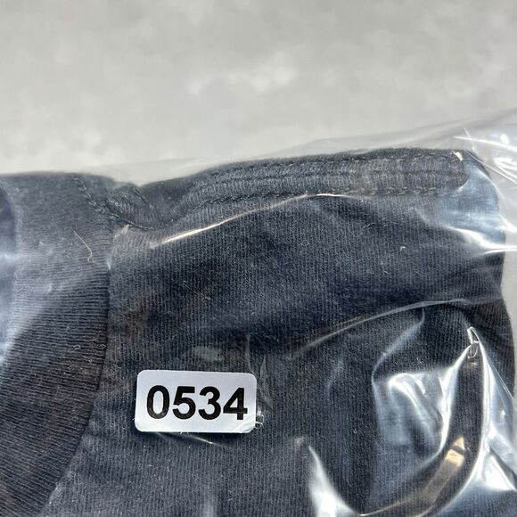 Vintage Marilyn Manson T-Shirt Graphic Tee Size Large Black Big Face Print - Picture 9 of 9